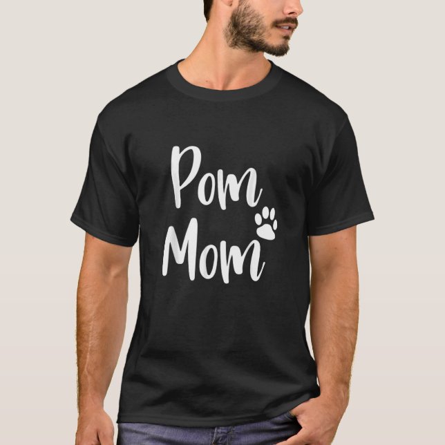Pom Mama Spitz Mama Pom Mama T-Shirt (Vorderseite)