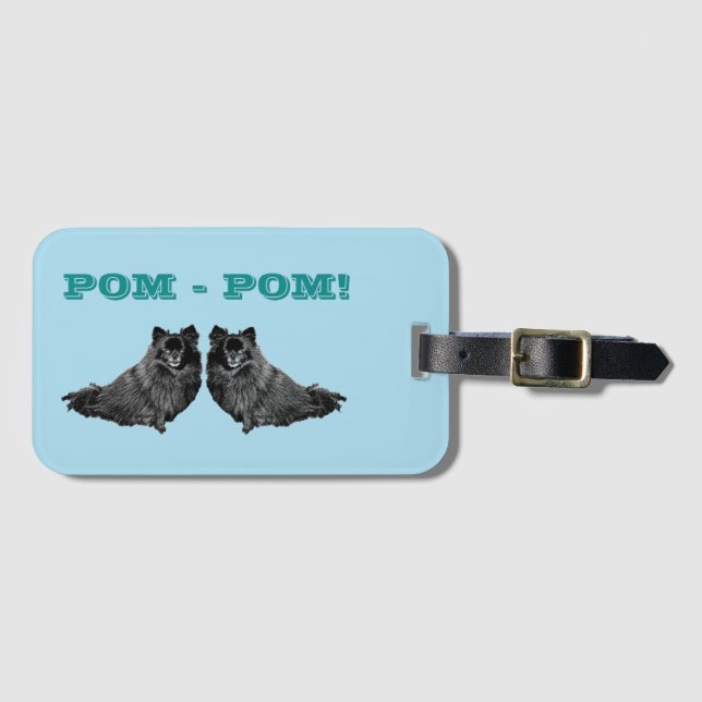 POM - POM GEPÄCKANHÄNGER (Vorderseite (Horizontal))