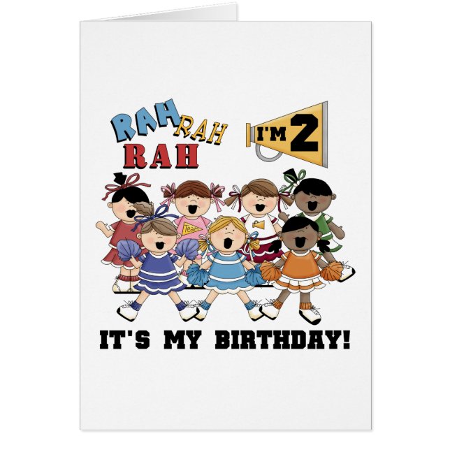 Pom-pom girl 2e Anniversaire Tshirts et cadeaux (Devant)