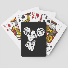 Pom-pom girl cartes à jouer