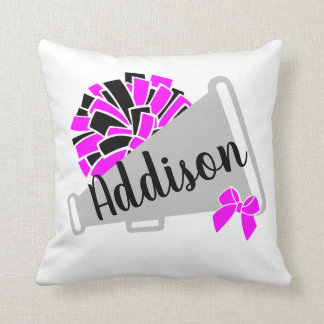 Pom-pom girl de découpe Coussin personnalisé