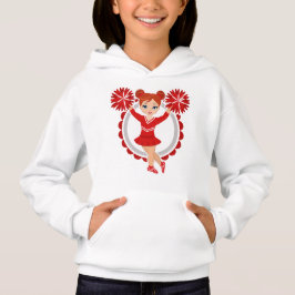 Pom-pom girl - Mignonne rousse Cheval rousse