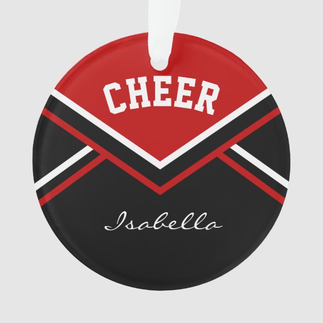 Pom-pom girl rouge foncé 📣 💖 Cheer (devant)