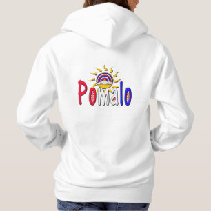 Pomalo - Kroatische Entspannung mit Sonne & Regenb Hoodie