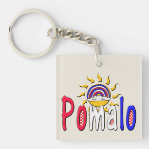 Pomalo – Kroatische Entspannung mit Sonne und Rege Schlüsselanhänger