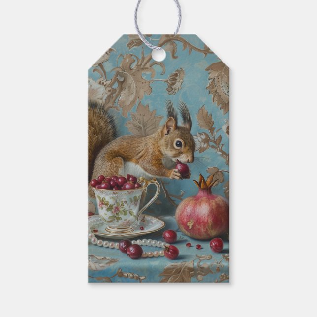 Pomegranat - Geschenk-Tag Geschenkanhänger (Vorderseite)