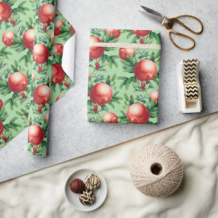 Pomegranat Muster Geschenkpapier