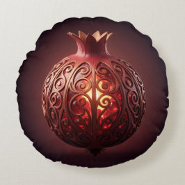 Pomegranate´10 Rundes Kissen