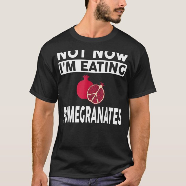 Pomegranate Apparel Best Pomegranates Design T-Shirt (Vorderseite)