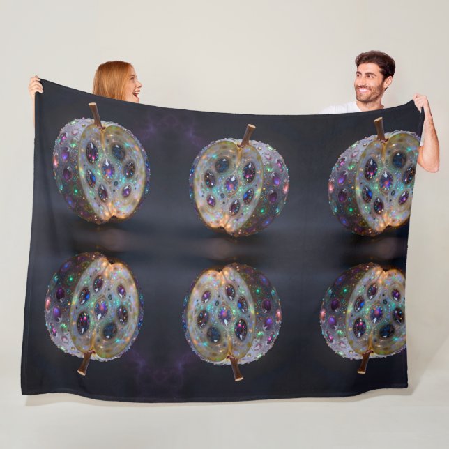 Pomegranate  fleecedecke (Beispiel)