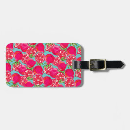 Pomegranate Painate-Gepäckmarke Gepäckanhänger