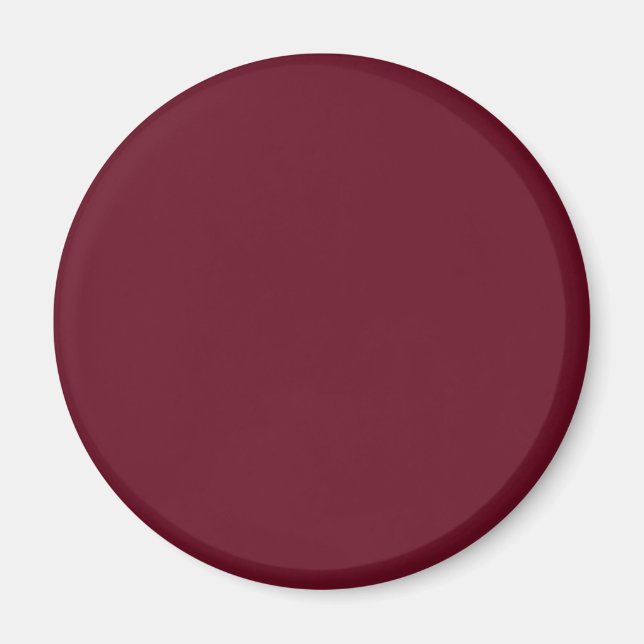 Pomegranate Solid Color Magnet (Vorne)