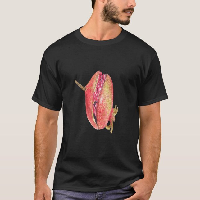 Pomegranate Summer Fruit T-Shirt (Vorderseite)