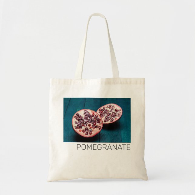 Pomegranate Vegan Obstkorb Gourmet Feinschmecker S Tragetasche (Vorne)