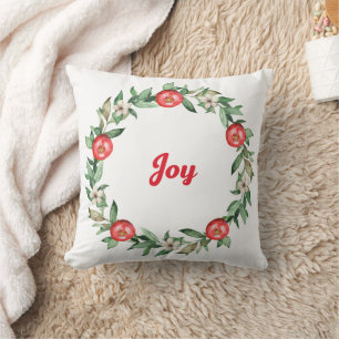 Pomegranate Weihnachtskrautkissen   Joy Kissen