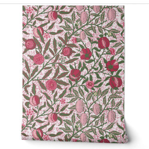 Pomegranate William Morris magenta Wallpaper Tapete