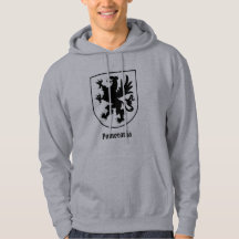 Pomeranian Coat of Arms Black and White Heraldic