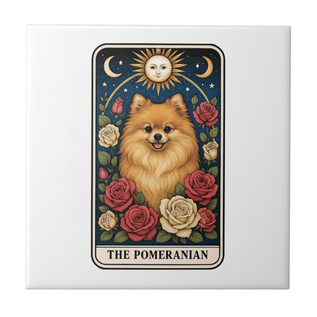 Pomeranian Fliese (Vorderseite)