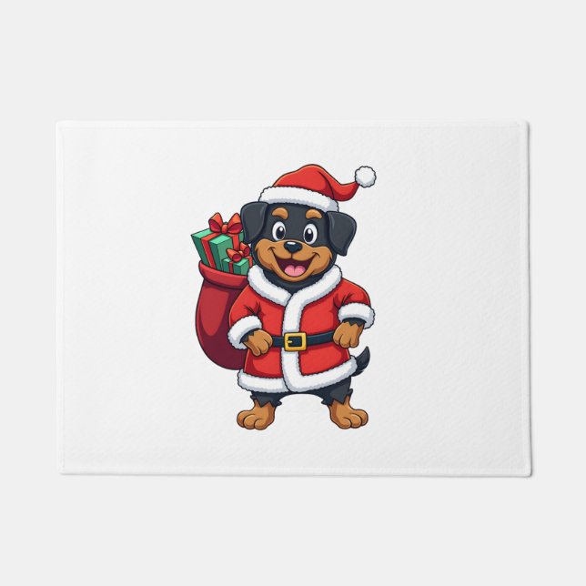 Pomeranian-Geschenk Überraschung Fußmatte (Vorderseite)