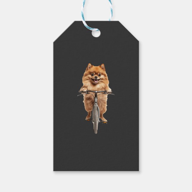 Pomeranian Geschenkanhänger (Vorderseite)