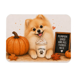 Pomeranian Kürbisgewürz Magnet