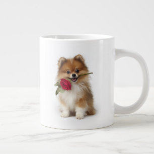 Pomeranian Liebe Jumbo-Tasse