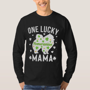 Pomeranian Mama St. Patricks Day T-Shirt