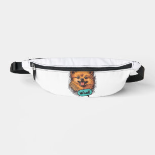 Pomeranian Pop Art � Chien de Bande Dessinée Rétro