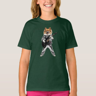 Pomeranian Rockstar-Kindert-Shirt T-Shirt