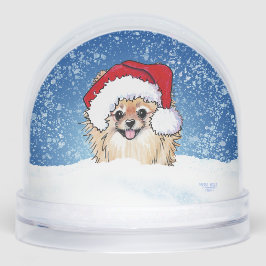 Pomeranian Schneekugeln