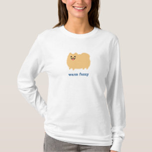 Pomeranian "Warm Fuzzy" Süßer Hund mit individuell T-Shirt