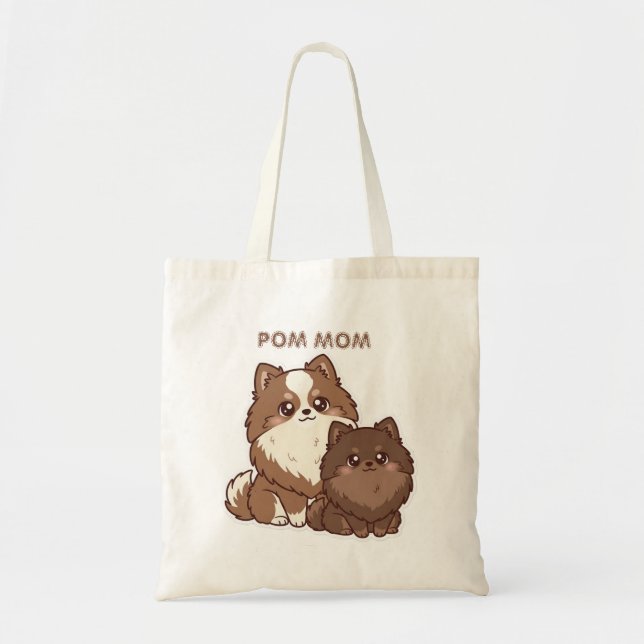 Pomeranian Welpen  Tragetasche (Vorne)