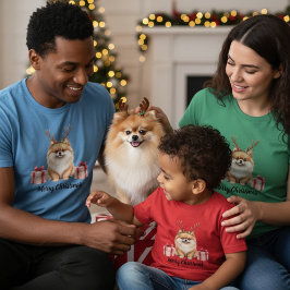 Pomeranian Wreath T-Shirt