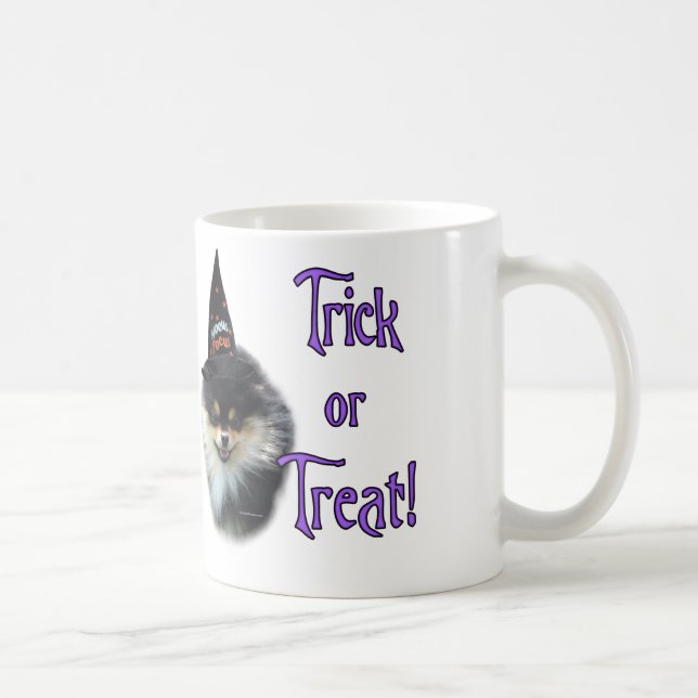 PomeranianTrick Kaffeetasse (Rechts)
