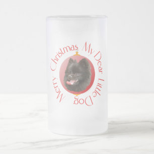 Pomerianischer Weihnachten Mattglas Bierglas