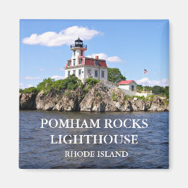 Pomham Rocks Lighthouse, Rhode Island Magnet