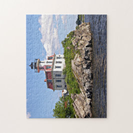 Pomham schaukelt Leuchtturm, Rhode Island