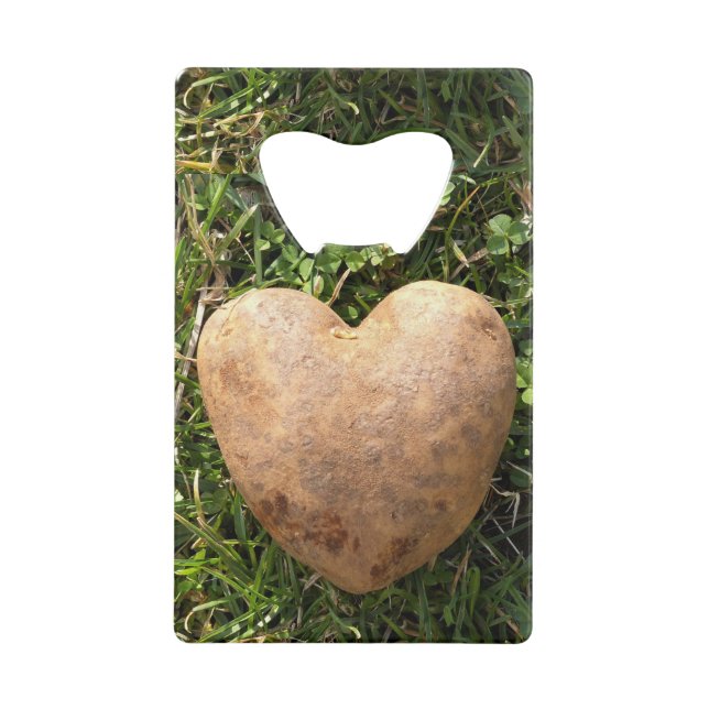 Pomme de terre en forme de coeur (Devant)