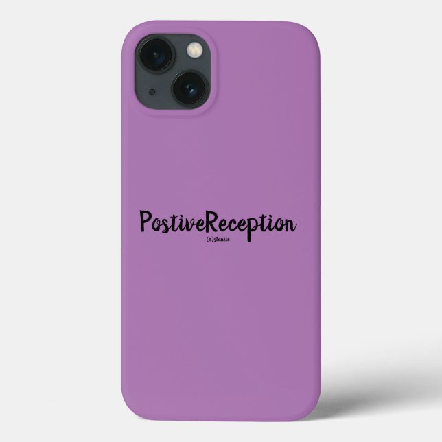 pomme iphone13 coque Réception positive style (Verso)