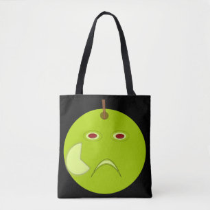 Pomme maléfique avec Sac fourre-tout Halloween Sca