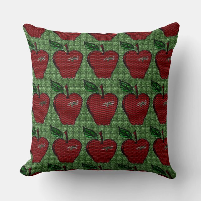 Pomme rouge/Monnaie de Pays Épouse Oreiller Concep (Recto)