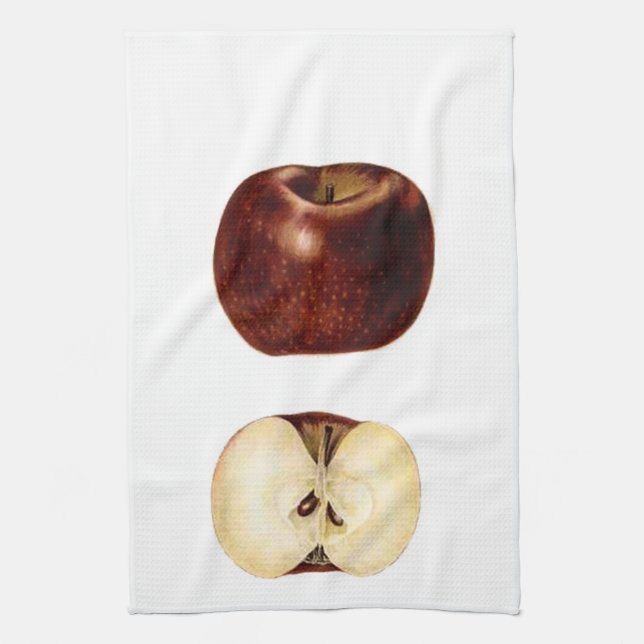 Pomme Slice serviette de cuisine (Vertical)