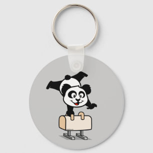 Pommel Panda Schlüsselanhänger