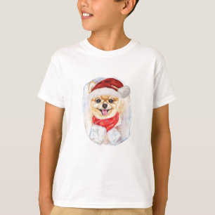 Pommern-Weihnachtsgeschenke für Hunde-Liebhaber T-Shirt