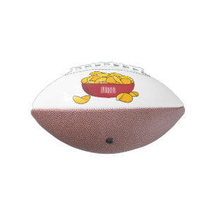 Pommes-Chips-Cartoon-Illustration  Football