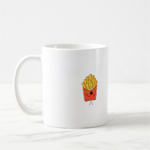 Pommes, Chips, Hot Chips Thema Kaffeetasse