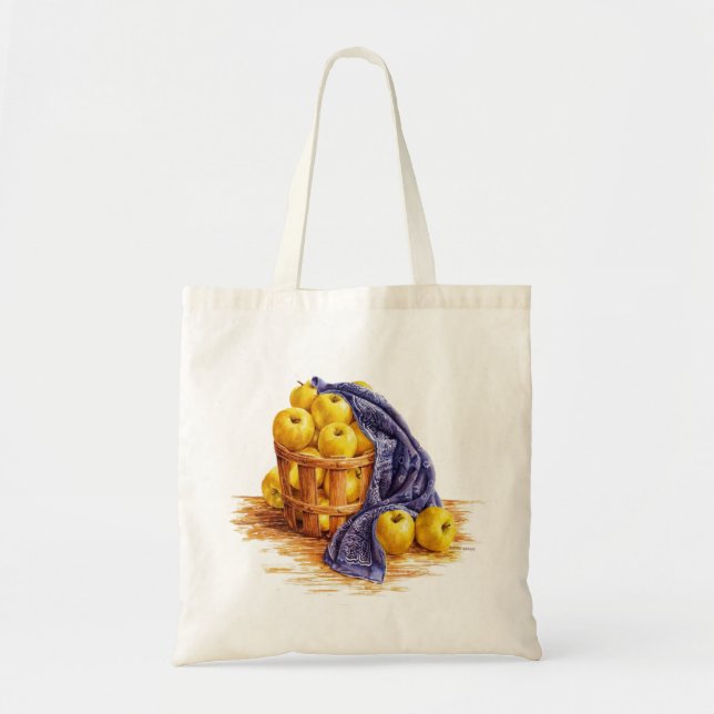 Pommes d'or dans le Sac fourre-tout de panier (Devant)