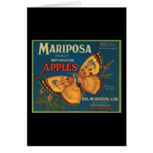 Pommes du nord-ouest de fantaisie de Mariposa