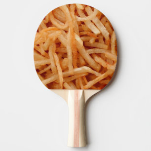 Pommes Frites Kartoffel-Fritüre Tischtennis Schläger