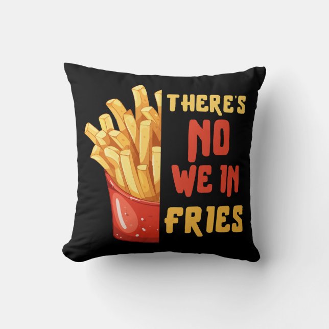 Pommes frites kissen (Vorderseite)